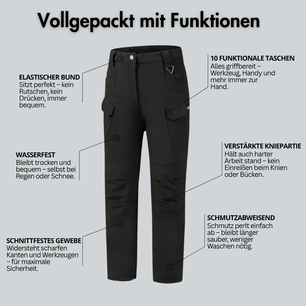 1+1 GRATIS: ProWork Damen – wasserabweisend, langlebig & mit vollem Schutz bei jedem Einsatz